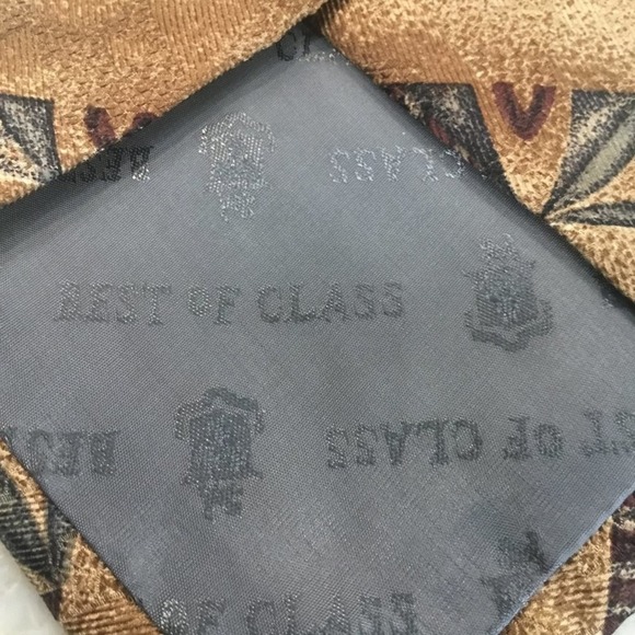 Robert Talbott Best of Class Necktie, Handsewn Silk, Hand printed in Italy, - Picture 2 of 4